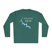 Wateree Lake Life Dri-fit Boating Shirt – Breathable Material – Men's Long Sleeve Moisture Wicking Tee – South Carolina Lake
