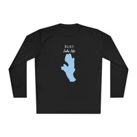 Burt Lake Life Dri-fit Boating Shirt – Breathable Material – Men's Long Sleeve Moisture Wicking Tee – Michigan Lake