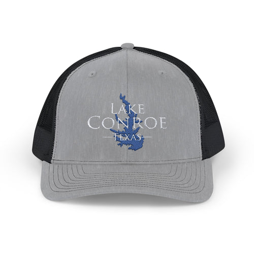 Lake Conroe Trucker Hat - Texas Lake