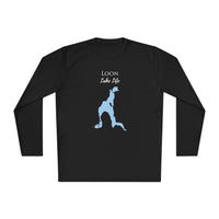 Loon Lake Life Dri-fit Boating Shirt – Breathable Material – Men's Long Sleeve Moisture Wicking Tee – New York Lake