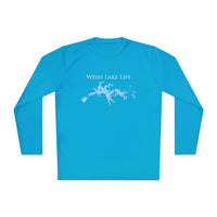 Weiss Lake Life Dri-fit Boating Shirt – Breathable Material – Men's Long Sleeve Moisture Wicking Tee – Georgia and Alabama Lake