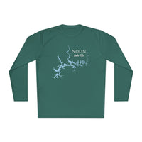 Nolin Lake Life Dri-fit Boating Shirt – Breathable Material – Men's Long Sleeve Moisture Wicking Tee – Kentucky Lake