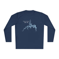 Table Rock Lake Life Dri-fit Boating Shirt – Breathable Material – Men's Long Sleeve Moisture Wicking Tee – Missouri and Arkansas Lake