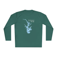 Norman Lake Life Dri-fit Boating Shirt – Breathable Material – Men's Long Sleeve Moisture Wicking Tee – North Carolina Lake