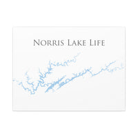 Norris Lake Life  - Canvas Gallery Wrap - Canvas Print -  Tennessee Lake