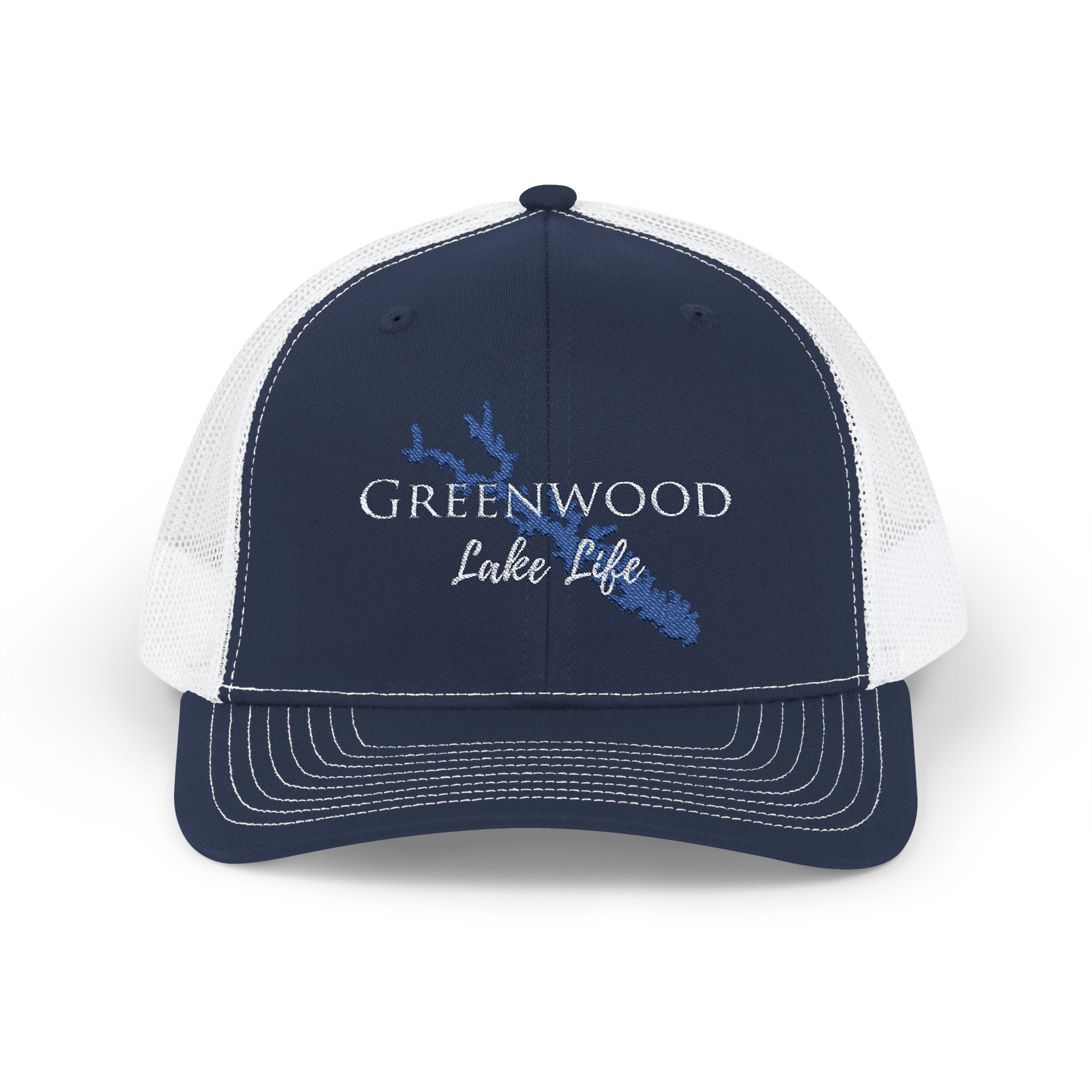 Greenwood Lake Life Trucker Hat - South Carolina Lake