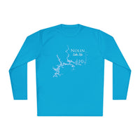 Nolin Lake Life Dri-fit Boating Shirt – Breathable Material – Men's Long Sleeve Moisture Wicking Tee – Kentucky Lake