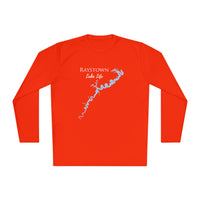 Raystown Lake Life Dri-fit Boating Shirt – Breathable Material – Men's Long Sleeve Moisture Wicking Tee – Pennsylvania Lake