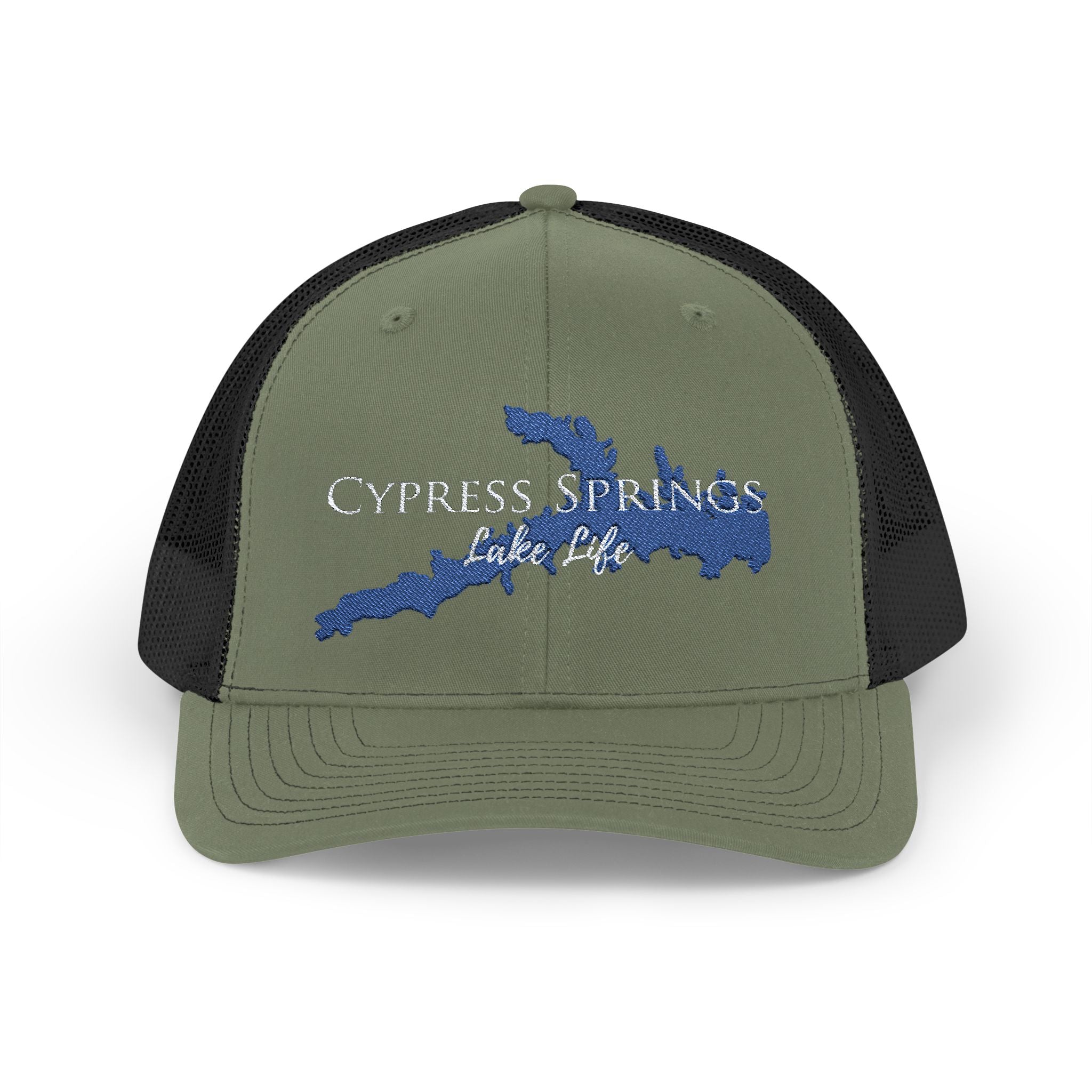 Cypress Springs Lake Life Trucker Hat - Texas Lake