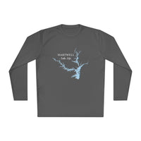 Hartwell Lake Life Dri-fit Boating Shirt – Breathable Material – Men's Long Sleeve Moisture Wicking Tee – South Carolina Lake