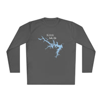 Kerr Lake Life Dri-fit Boating Shirt – Breathable Material – Men's Long Sleeve Moisture Wicking Tee – North Carolina and Virginia Lake