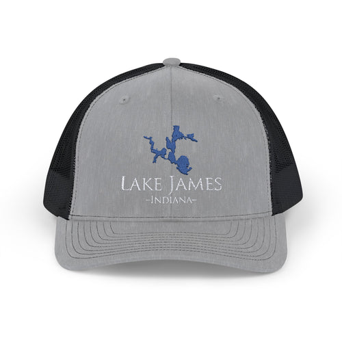 Lake James Trucker Hat - Indiana Lake