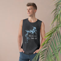 Beaver Lake Life - Men's Ultra Cotton Sleeveless Tshirt - Arkansas Lake