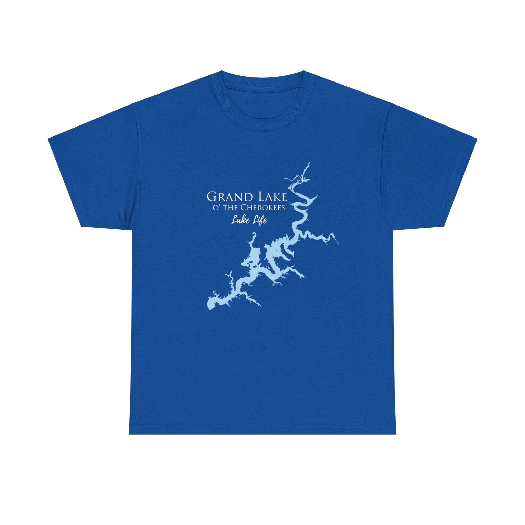 Grand Lake of the Cherokees Lake Life Heavy Cotton Tee - Oklahoma Lake