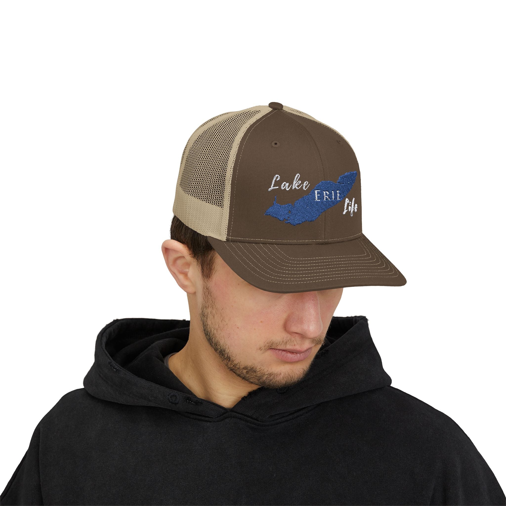 Lake Erie Life Trucker Hat - Michigan Lake