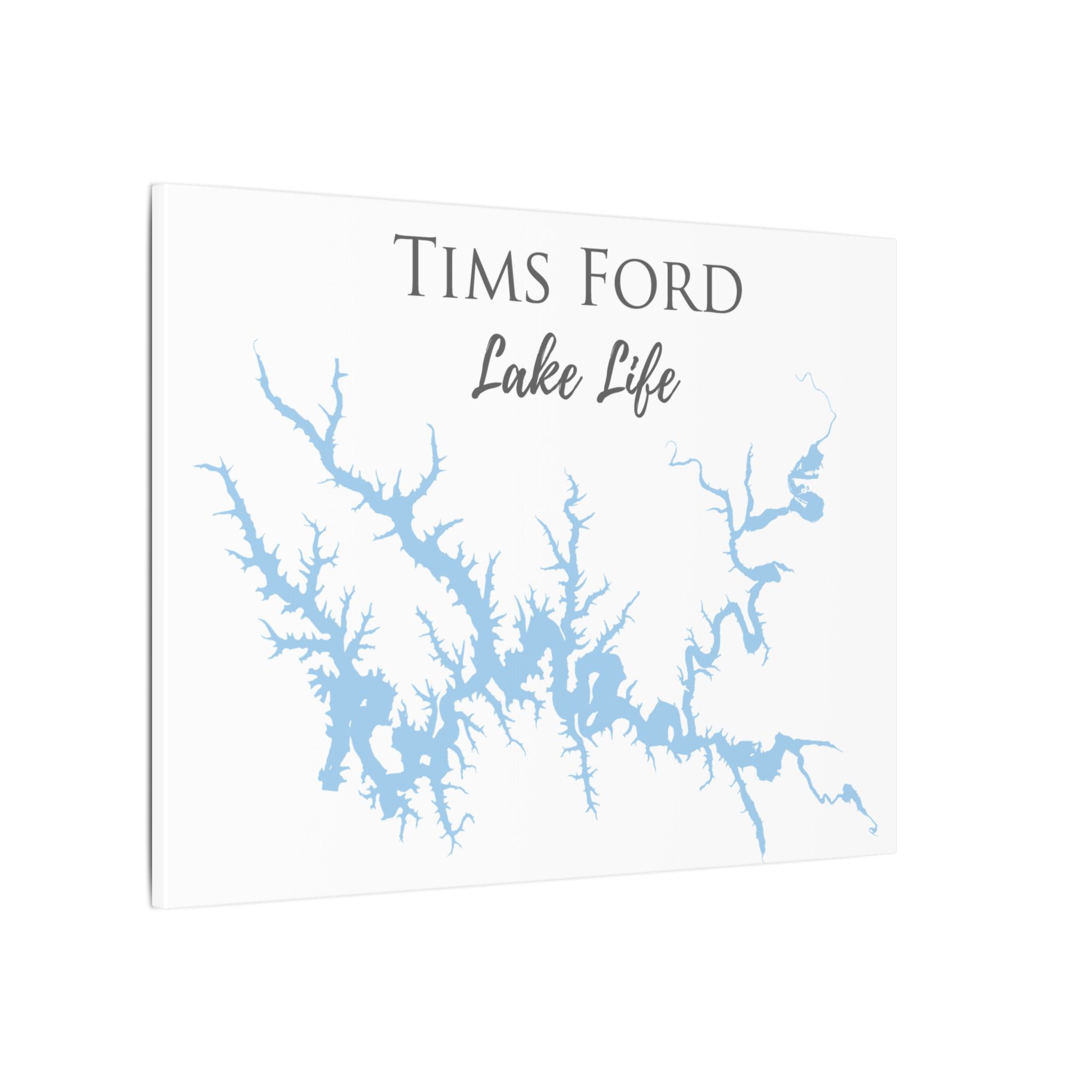 Tims Ford Lake Life  - Canvas Gallery Wrap - Canvas Print -  Tennessee Lake