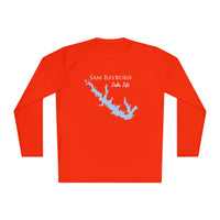 Sam Rayburn Lake Life Dri-fit Boating Shirt – Breathable Material – Men's Long Sleeve Moisture Wicking Tee – Texas Lake