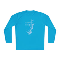Keowee Lake Life Dri-fit Boating Shirt – Breathable Material – Men's Long Sleeve Moisture Wicking Tee – South Carolina Lake