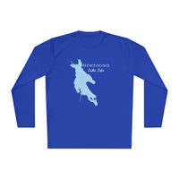 Newfound Lake Life Dri-fit Boating Shirt – Breathable Material – Men's Long Sleeve Moisture Wicking Tee – New Hampshire Lake