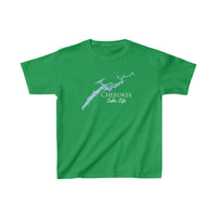 Cherokee Lake Life - Kids Heavy Cotton Youth Tee - Tennessee Lake