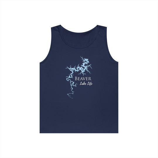 Beaver Lake Life - Men's Ultra Cotton Sleeveless Tank - Arkansas Lake