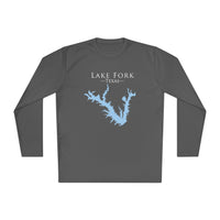 Lake Fork Texas Dri-fit Boating Shirt – Breathable Material – Men's Long Sleeve Moisture Wicking Tee – Texas Lake
