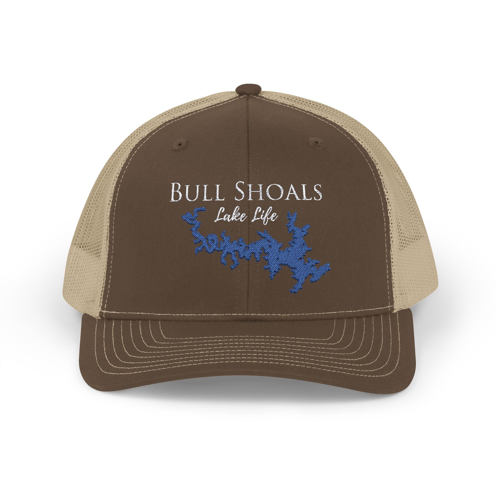 Bull Shoals Lake Life Trucker Hat -  Arkansas and Missouri Lake