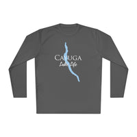 Cayuga Dri-fit Boating Shirt – Breathable Material – Men's Long Sleeve Moisture Wicking Tee – New York Lake