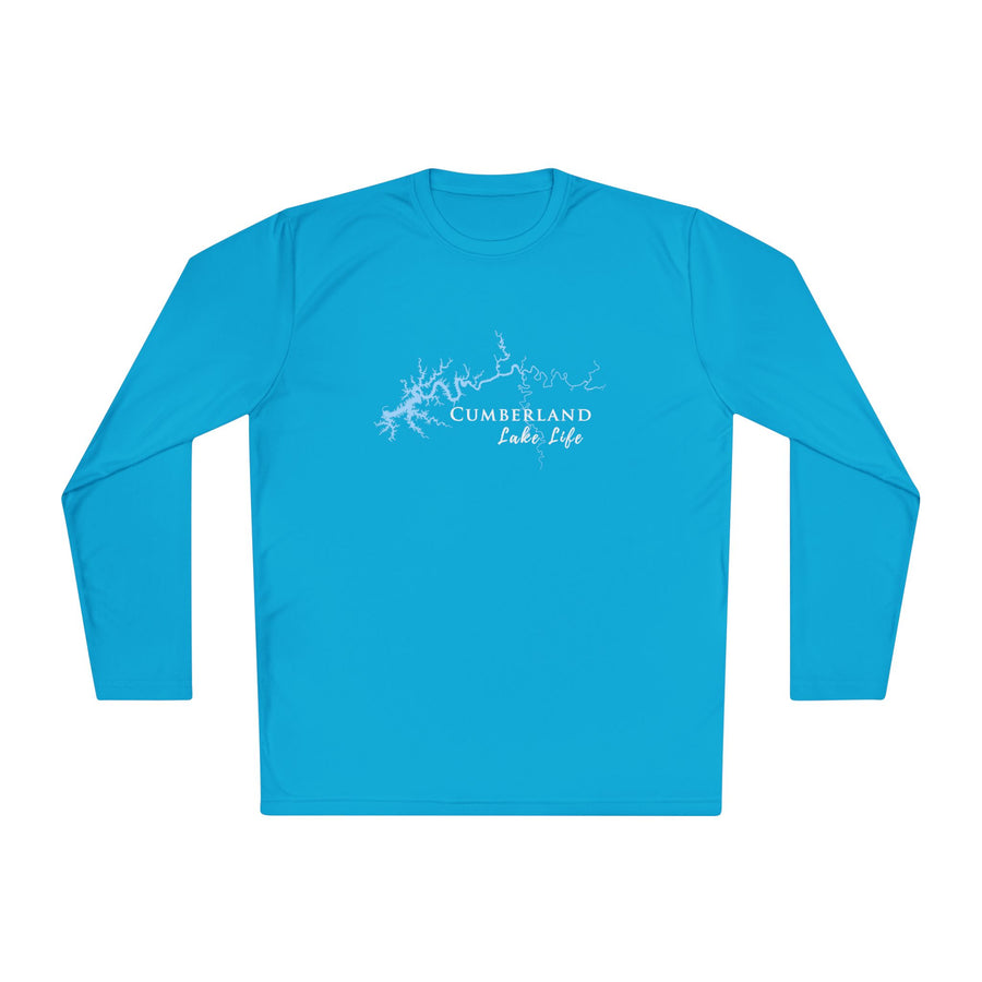 Oconee Lake Life Dri-fit Boating Shirt – Breathable Material – Men's Long Sleeve Moisture Wicking Tee – Georgia Lake