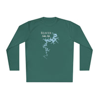 Beaver Lake Life Dri-fit Boating Shirt – Breathable Material – Men's Long Sleeve Moisture Wicking Tee – Arkansas Lake