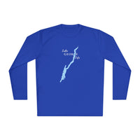 Lake George Life Dri-fit Boating Shirt – Breathable Material – Men's Long Sleeve Moisture Wicking Tee – New York Lake