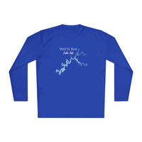 Watts Bar Lake Life Dri-fit Boating Shirt – Breathable Material – Men's Long Sleeve Moisture Wicking Tee – Tennessee Lake