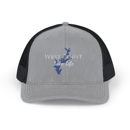 West Point Lake Life Trucker Hat - Georgia Lake