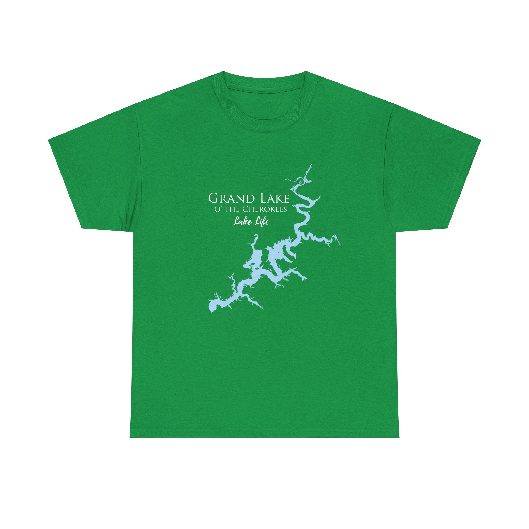 Grand Lake of the Cherokees Lake Life Heavy Cotton Tee - Oklahoma Lake