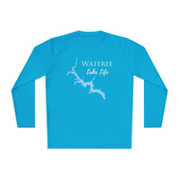 Wateree Lake Life Dri-fit Boating Shirt – Breathable Material – Men's Long Sleeve Moisture Wicking Tee – South Carolina Lake