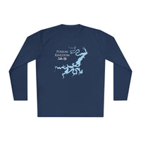 Possum Kingdom Lake Life Dri-fit Boating Shirt – Breathable Material – Men's Long Sleeve Moisture Wicking Tee – Texas Lake