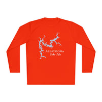 Allatoona Lake Life Dri-fit Boating Shirt – Breathable Material – Men's Long Sleeve Moisture Wicking Tee – Georgia Lake