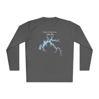 Dale Hollow Lake Life Dri-fit Boating Shirt – Breathable Material – Men's Long Sleeve Moisture Wicking Tee – Tennessee Lake