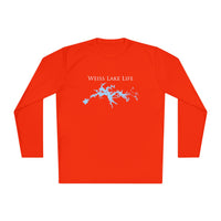 Weiss Lake Life Dri-fit Boating Shirt – Breathable Material – Men's Long Sleeve Moisture Wicking Tee – Georgia and Alabama Lake