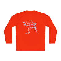 Truman Lake Life Dri-fit Boating Shirt – Breathable Material – Men's Long Sleeve Moisture Wicking Tee – Missouri Lake