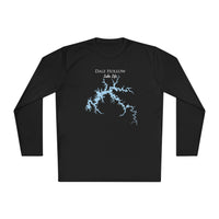 Dale Hollow Lake Life Dri-fit Boating Shirt – Breathable Material – Men's Long Sleeve Moisture Wicking Tee – Tennessee Lake