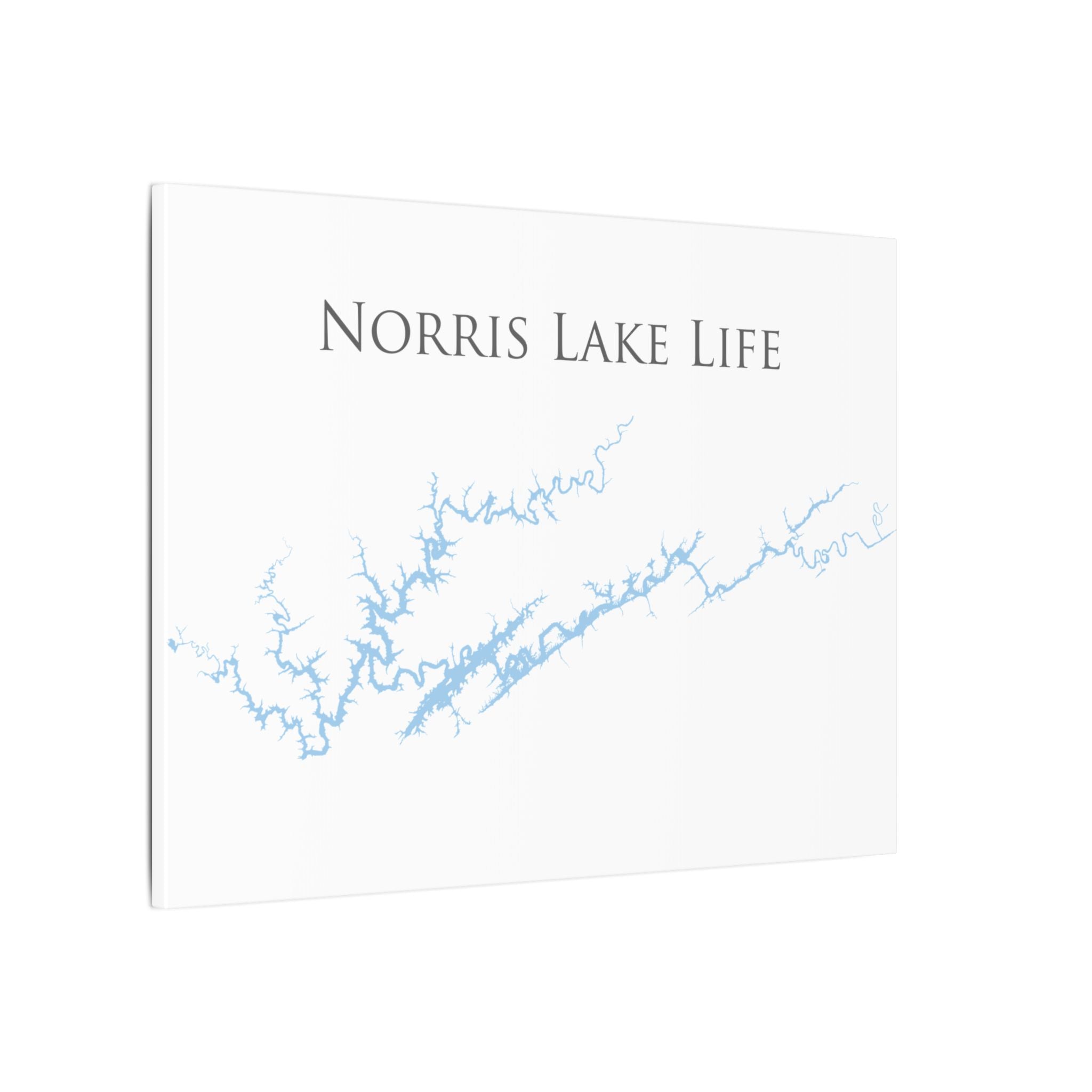 Norris Lake Life  - Canvas Gallery Wrap - Canvas Print -  Tennessee Lake