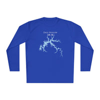 Dale Hollow Lake Life Dri-fit Boating Shirt – Breathable Material – Men's Long Sleeve Moisture Wicking Tee – Tennessee Lake