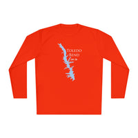 Toledo Bend Lake Life Dri-fit Boating Shirt – Breathable Material – Men's Long Sleeve Moisture Wicking Tee – Louisiana and Texas Lake