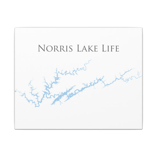 Norris Lake Life  - Canvas Gallery Wrap - Canvas Print -  Tennessee Lake