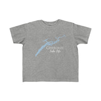 Cherokee Lake Life - Toddler Jersey Tee - Tennessee Lake