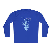 Norman Lake Life Dri-fit Boating Shirt – Breathable Material – Men's Long Sleeve Moisture Wicking Tee – North Carolina Lake