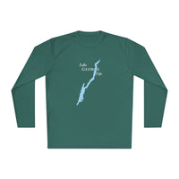Lake George Life Dri-fit Boating Shirt – Breathable Material – Men's Long Sleeve Moisture Wicking Tee – New York Lake