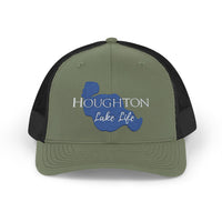 Houghton Lake Life Trucker Hat - Michigan Lake