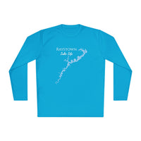 Raystown Lake Life Dri-fit Boating Shirt – Breathable Material – Men's Long Sleeve Moisture Wicking Tee – Pennsylvania Lake